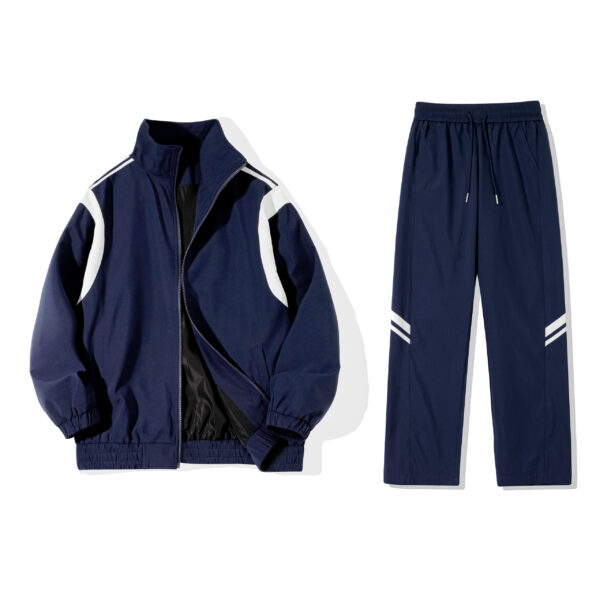 Men And Women Sports Suit Leisure Hooded Sweater Pants With Tassels Sports Suit Boys 3 Colors Suit - Image 4
