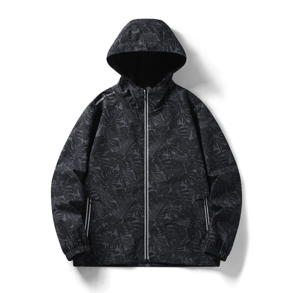 Mens Grey Jackets Smart Casual Fleece Lined Jackets for Men Dark Blue Denim Jacket Men Men's Outdoor Jackets French Workers Jacket Mens Circus Costume Cotton Short Sleeve Shirts Men - Image 2